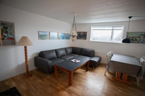 Зона вітальні в Tórshavn Apartment - In The Center