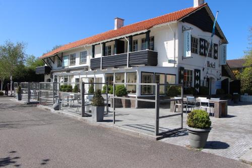 Bygningen som hotellet ligger i