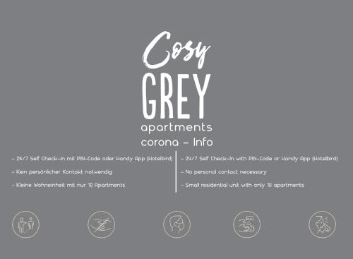 cosy grey apartments 면허증, 상장, 서명, 기타 문서