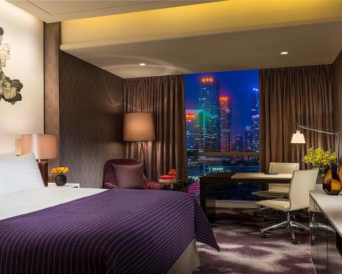 Krevet ili kreveti u jedinici u okviru objekta Four Seasons Hotel Shenzhen