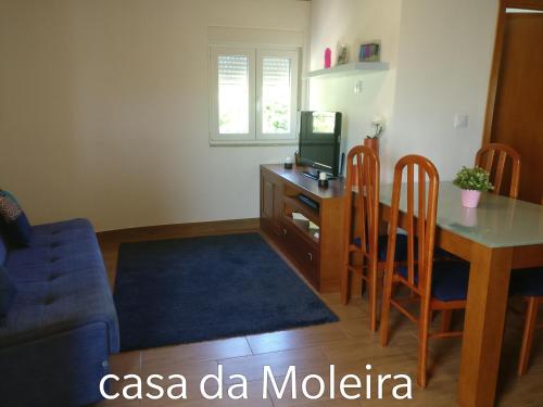 Ruang duduk di Casa da Moleira