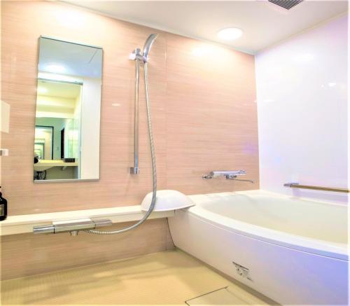 SHIN YOKOHAMA SK HOTEL - Non Smoking - Vacation STAY 86110 tesisinde bir banyo