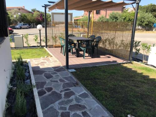 A garden outside villetta san teodoro IUN Q7135