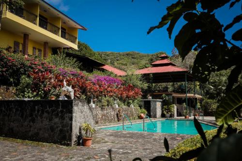 Swimming pool sa o malapit sa The Golden Frog Inn