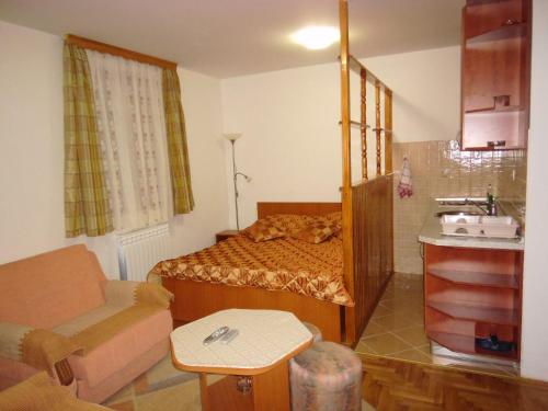 Zona d'estar a Guesthouse Mali Raj