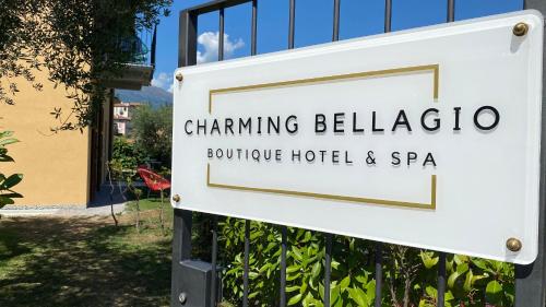 Сертификат, награда, табела или друг документ на показ в Charming Bellagio Boutique Hotel