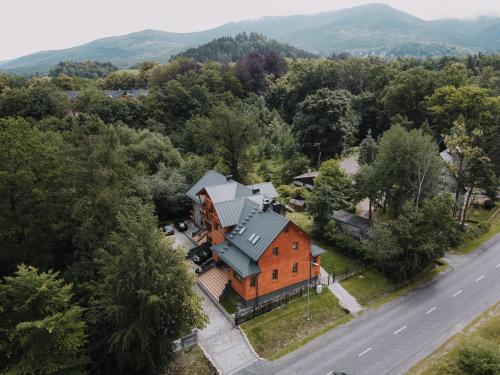 Naturlandskap nära gästgiveriet