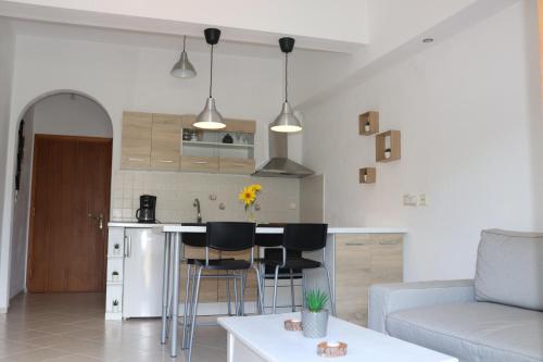 Una cocina o kitchenette en Baou House