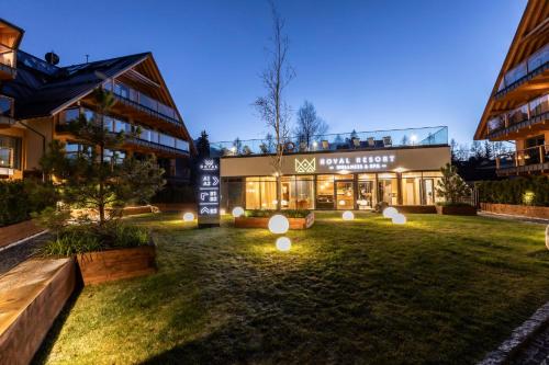 Zahrada ubytování APARTHOTEL ROYAL RESORT SPA Zakopane