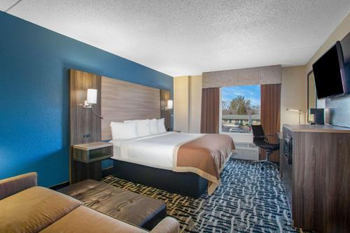 เตียงในห้องที่ Baymont by Wyndham Branson - On the Strip