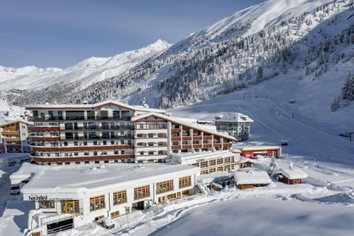 Alpen-Wellness Resort Hochfirst durante el invierno