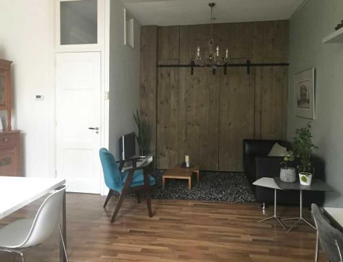 Posezení v ubytování Appartement Rotterdam Noord