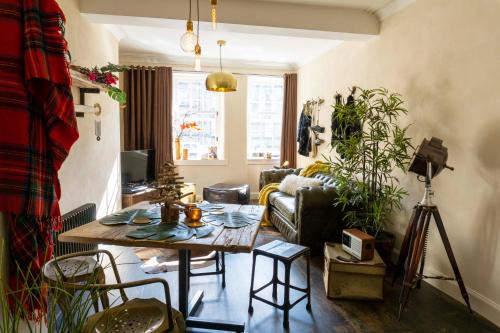 Grassmarket Old Town Boutique Apartment休息區