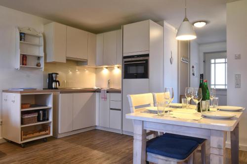 Una cocina o kitchenette en Stadtwohnung 1