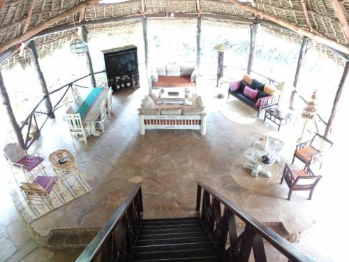 Istumisnurk majutusasutuses Villa Fortuna Malindi