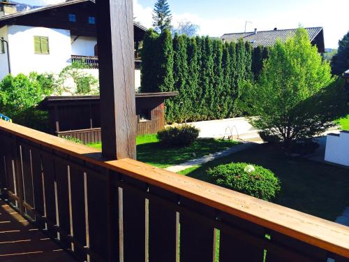 A balcony or terrace at Residence Baumgartner