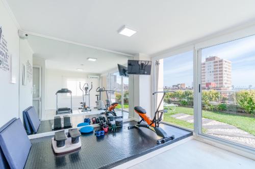 Fitness centrum a/nebo fitness zařízení v ubytování Hotel Romimar 3* Sup