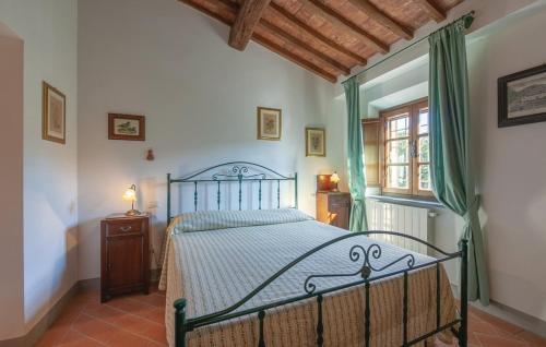 Una cama o camas en una habitación de Il Poggetto di Casciana