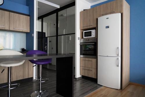 A kitchen or kitchenette at The Pearl of Esztergom