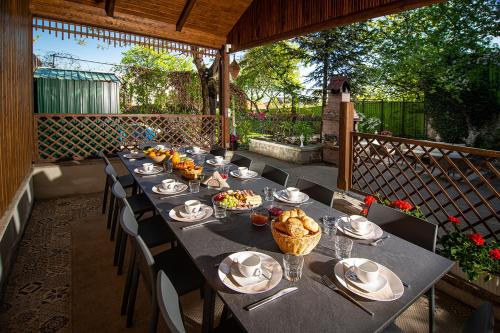 Comida en la casa vacacional o alrededores