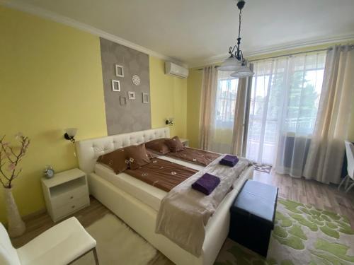 O zonă de relaxare la Eszter Apartman