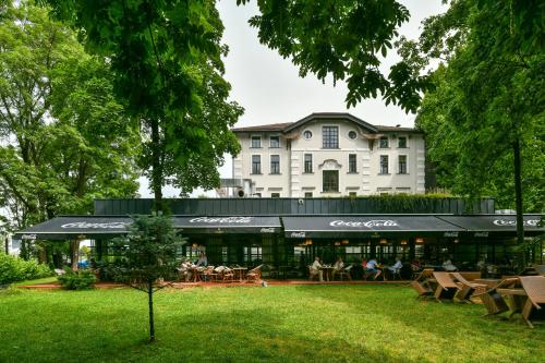 Vrt u objektu Heritage Hotel Krone