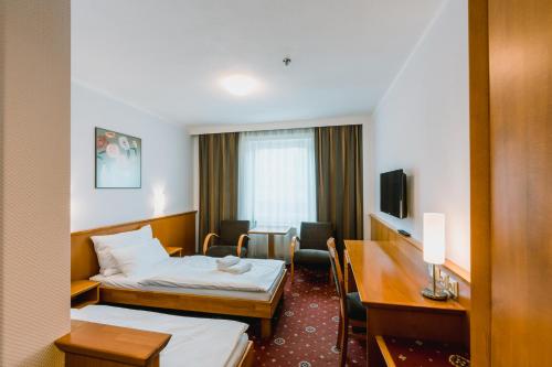 TV/trung tâm giải trí tại Prachárna Park Hotel Olomouc