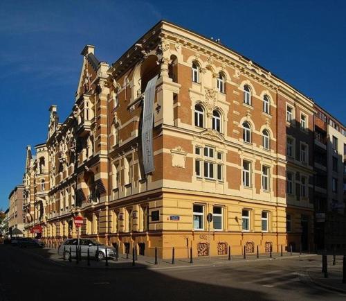 El edificio en el que está el hostel