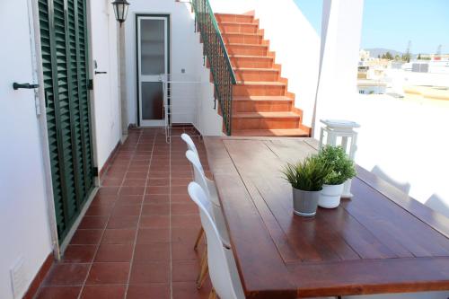 Un balcón o terraza en Casas de Mar - Casa Coral