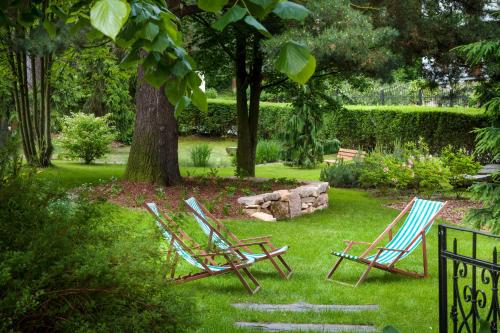 Jardin de l'établissement Lawenda Apartamenty Boutique