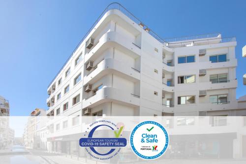 Chứng chỉ, giải thưởng, bảng hiệu hoặc các tài liệu khác trưng bày tại Stay Hotel Faro Centro