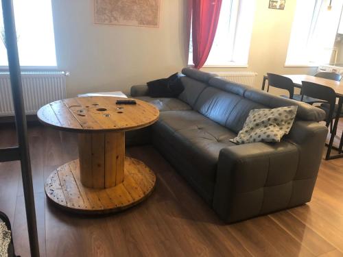 Χώρος καθιστικού στο apartament Śródmieście 1 sypialnia oraz 1 salon