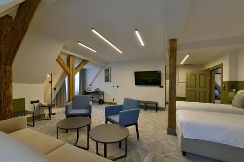 Sjónvarps- og/eða afþreyingartæki á Herbal Hotel Wrocław