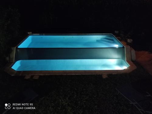 Piscina a Chalet Aurore o a prop