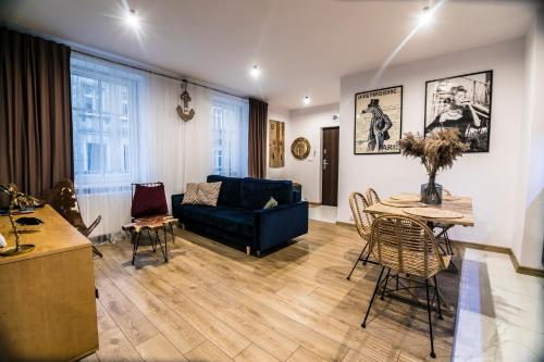 Χώρος καθιστικού στο AP Apartment's Gdańska