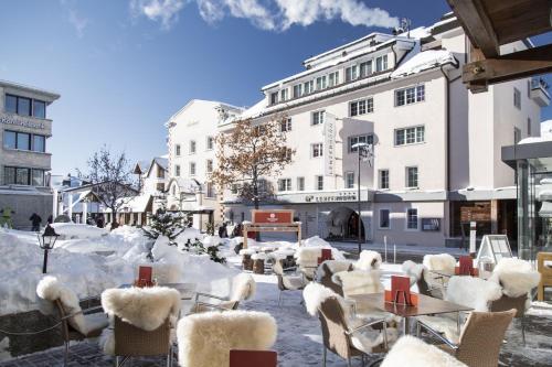 Hotel Spescha durante o inverno