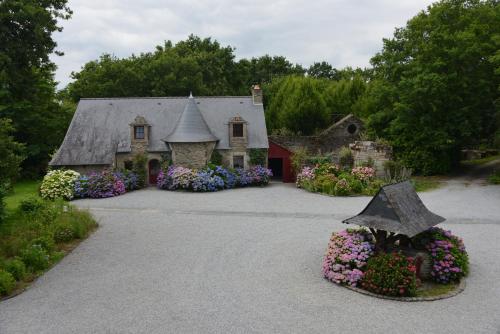 Vrt pred nastanitvijo Chambre d'hôtes de La Gaudinais