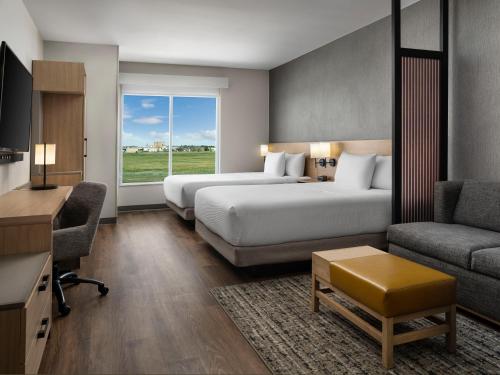 Tempat tidur dalam kamar di Hyatt Place Amarillo-West