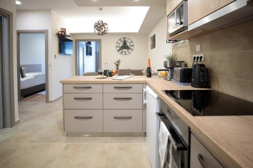 Una cocina o kitchenette en Mokka Best Apartments