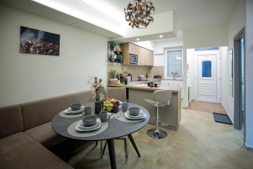 Una cocina o kitchenette en Mokka Best Apartments