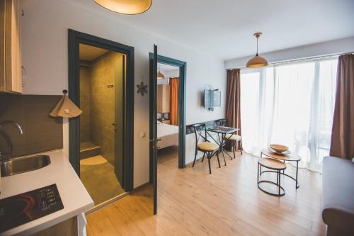 Cozy Apartment in Bakuriani, Apart Hotel Art, Kokhta 휴식 공간