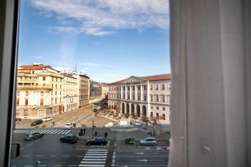 Vedere generală la Bergamo sau o vedere a orașului de la acest hotel