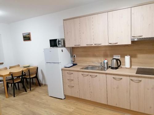 Nhà bếp/bếp nhỏ tại Apartmány Na náměstí