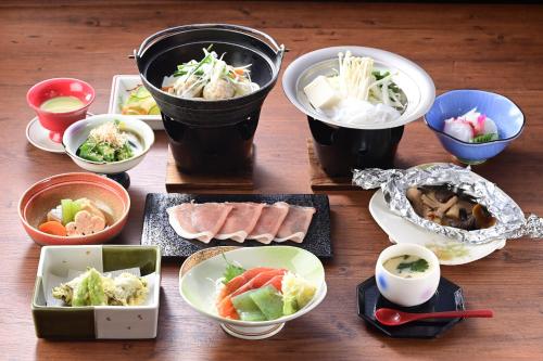 Makanan di atau berdekatan ryokan