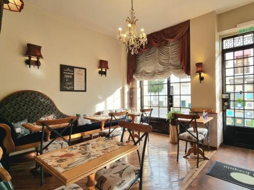 Гостиная зона в Casa Joaquin Boutique Hotel