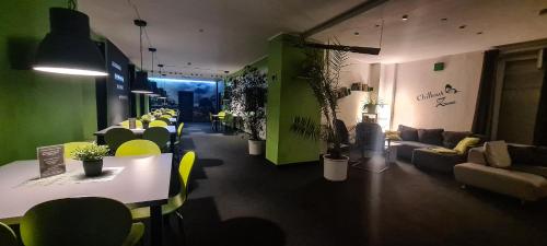 Harz Hostel tesisinde bir oturma alanı