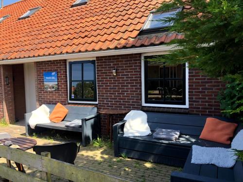 Ruang duduk di Naar Zee op Ameland