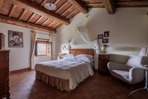 Llit o llits en una habitació de B&B Hotel La Piana