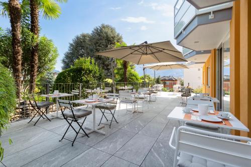 Restaurant o un lloc per menjar a Jazz Hotel Ascona