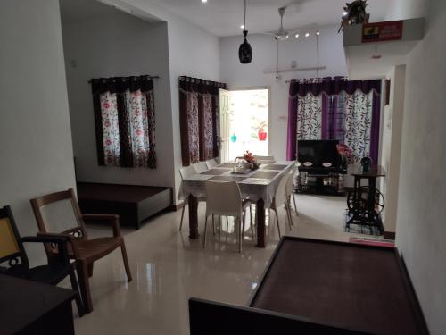 Кът за сядане в Takashi Homestay North Paravur Near Muziris